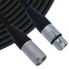 Rapco RM5-1 1' RM5 Series XLRF to XLRM Microphone Cable with REAN Con