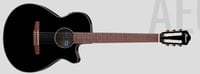 Ibanez AEG50NBKH  Nylon String Acoustic-Electric Guitar, Black High Gloss 