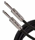 15' 1/4" TS-M to 1/4" TS-M Instrument Cable, Black