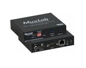 MuxLab 500762-RX HDMI over IP H.264/H.265 PoE Receiver, 4K60