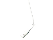 Miniature Condenser Hanging Microphone, White