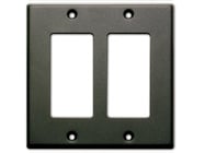 RDL CP-2B  Double Cover Plate/Black 