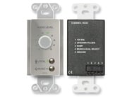 RDL DS-RCX2  Room Control for RCX-5C Room Combiner, Stainless Steel 