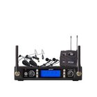 Gemini UHF-6200HL  Dual Channel Wireless UHF PLL System with 2 Headset/Lavalier