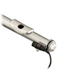 Flute Mounted Miniature Cardioid Condenser Lavalier Mic with Phantom Power Adapter