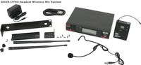 Galaxy Audio DHXR/77HS  DHX UHF Wireless Headset, Bodypack and Receiver System 