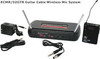 Galaxy Audio ECMR/52GTR ECM UHF Wireless Guitar Bodypack and Receiver System