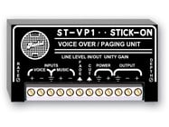 RDL ST-VP1 Voice-Over / Paging Module, Manual