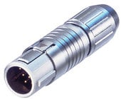 12-pin Male miniCON Connector with MBS Receptacle