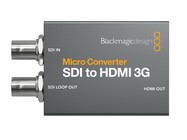 Blackmagic Design Micro Converter SDI to HDMI 3G 1x SD/HD/3G-SDI Input and 1x Loop Output to 1x HDMI Out Converter