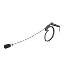 Omnidirectional Headset Mic with TA3F Connector, Black