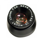 12mm f2.0 High Resolution Miniature Lens, M12 Mount