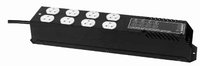 Remote Power Control, 15A, 3 Switched 1 Unswitched Outlets, 6' Cord