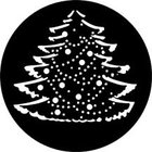 Rosco 77227 Steel Gobo, Christmas Tree Complete 