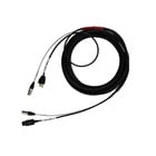 2' Combo Cable with XLR and powercon Connector RS