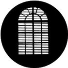 Rosco 77759 Steel Gobo, Shuttered Arch