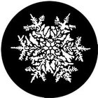 Rosco 77771 Steel Gobo, Snowflake