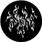 Rosco 77775 Steel Gobo, Fire/Waves