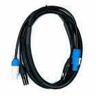 Accu-Cable AC3PPCON6  6' 3-Pin DMX and PowerCON Cable 