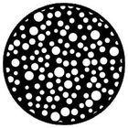 Steel Gobo, Bubbles Small