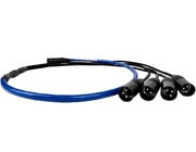 SoundTools SuperCAT Sound Tails Male XLR Male etherCON Breakout to 4 Male XLR