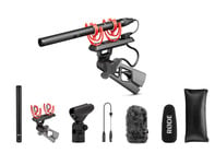 Rode NTG5-KIT Broadcast Shotgun Microphone with Pistol Grip and Windshield