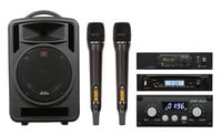 Galaxy Audio TV10-CT20HH00G  Traveler 10 Portable PA, Audio Link, CD Player & 2 Mics 