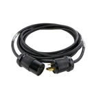 Lex PE700J-15-L620 Cable, Break Out, EXT 12/3 SJOW Locking Extension, 15ft