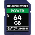 Delkin DELKIN-DDSDG200064G  POWER UHS-II (U3/V90) SD Memory Card (64GB) 