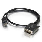 Cables To Go 54329  6ft C2G DisplayPort M to DVI M BLK 