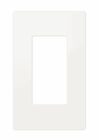 Crestron FP-G1-W-S Decorator Style Faceplate, 1-Gang, White
