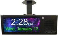 Advanced Network Devices IPCSHD-DS-MB  Double-Sided HD IP Display, Matte Black 