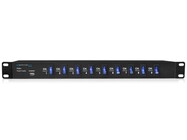 1RU 9-Outlet Switched Power Supply with 5V USB Charging Port