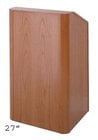 Lectern, 36" Wide Natural Cherry
