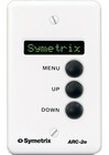 Symetrix ARC-2E-WH  ARC Remote with 3 buttons, 8-character display, single gang 