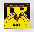 DR Strings DDT5-55 Drop-Down Tuning Bass Strings, 5-String Extra Heavy 55-135