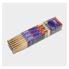 5A Wood Tip Maple Drumsticks, 12 Pack