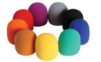 On-Stage ASWS58C9  Mic Windscreens, Color, Package of 9 