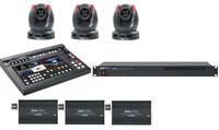 Datavideo SHOWCAST-100-20X  Includes ShowCast 100, 3x PTC-300, 3x HBT-15, HBT-30 