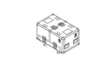 Nexo GMT-3CASEM10  Flight case for M10 X3 GEO M10 