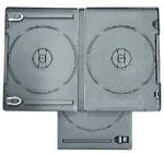 American Recordable Media DVDB-2-O/B-CM DVD Album, Dual, Black, Economy with Overwrap