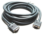 Kramer C-GM/GM-1 [Restock Item] Molded 15-pin HD (Male-Male) Cable (1')