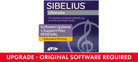 Avid Sibelius Ultimate 3-Year Updates Plus Support Plan Renewal 36-Month Upgrades Plus Support for Perpetual License, Renewal