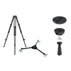 Sachtler S2036-0007 PTZ Plate with Aluminum Tripod and Dolly DV 75