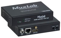 MuxLab 500451-POE-RX HDMI Extender 4K – Receiver Only