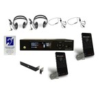Williams AV WF-SYS1C  Assistive Listening System with 2x Receivers and Headphones 