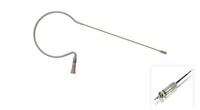 E6 Omnidirectional Earset Microphone with Duramax Cable and 3.5mm Locking Connector, Tan