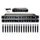 VocoPro USB-ACAPELLA-16  16 Channel Wireless Microphone and USB Interface Package 