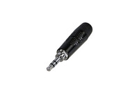 REAN RTP3C-BAG  3 Pole 3.5mm Plug, Black / Nickel 