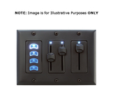 Pathway Connectivity P700-5311-BLK [Restock Item] NSB PoE 2-Button Primary Insert